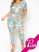 Bossy Two- Piece Tie Dye Set - QuTique